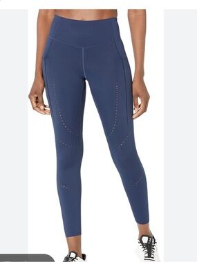 Lululemon High-Waist Navy Performance Leggings
